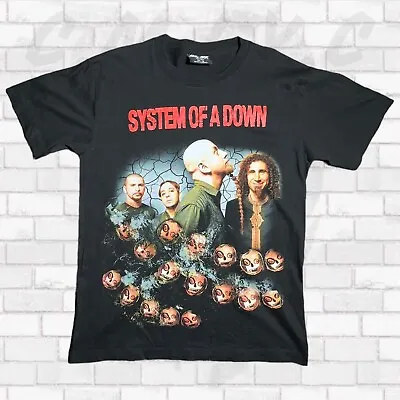 Buy System Of A Down Merch Heavy Metal Rock Men’s T-Shirt M Vintage Graphic Print • 29.75£