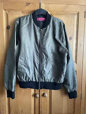 Buy Bohoo Ladies Green Bomber Jacket  • 15£