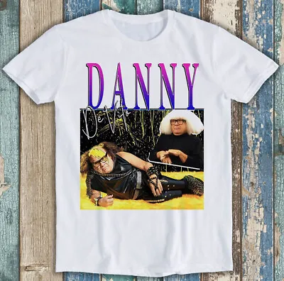Buy Danny Devito Parody 80s Retro USA TV Artist Funny Unisex Gift Tee T Shirt M1304 • 6.35£