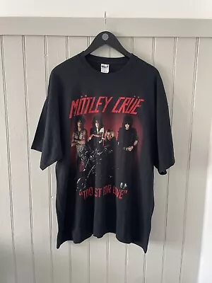Buy Motley Crue Vintage Too Fast For Love T-Shirt Unisex 2XL XXL Gildan Vintage? • 19.99£