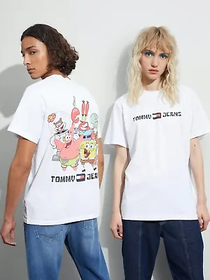 Buy Tommy Jeans TJ X SpongeBob Squarepants White T-shirt Tee - Extra Small - XS • 55£