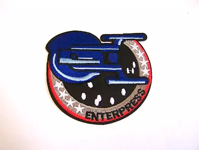Buy STAR TREK SPACE COMMAND U.S.S. ENTERPRESS Embroidered Cloth Patch • 1.99£