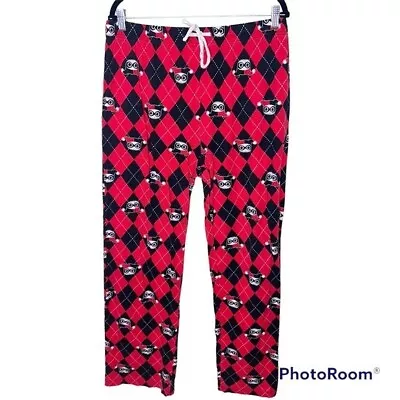 Buy Batman X Undergirl Harley Quinn Argyle Print Pajama Pants Size Large • 17.29£