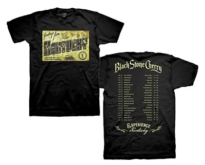 Buy BLACK STONE CHERRY UK/EU 2016/2017 OFFICIAL TOUR T-SHIRT Kentucky ⭐DOUBLESIDED⭐ • 15.99£