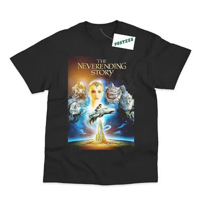 Buy Retro Movie Poster Inspired By The Never Ending Story DTG Printed T-Shirt • 15.45£