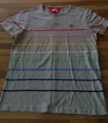 Buy BNWT Soviet Hobbit T-shirt, Men's M, Grey With Stripes, Lovely Cotton • 12£
