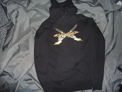 Buy Dragonforce - Orange Logo Pullover Hoodie Official ( New) With Free Uk Postage • 44£