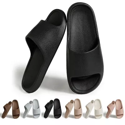 Buy Womens Mens Ultra Soft Summer Slip On Mule Slides Sliders Sandals Bath Slipper • 5.96£