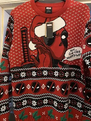 Buy Deadpool  Film Christmas     Medium Jumper • 30£