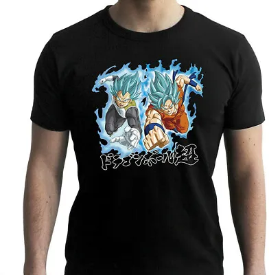 Buy Official Dragon Ball Super Goku Vegeta Premium Mens Tee T Shirt All Sizes Bnwt • 24.95£
