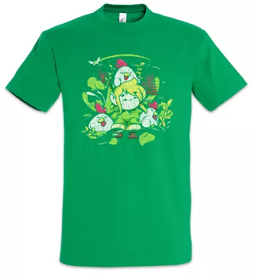Buy L And Chickens T-Shirt Link Fun Gamer PC Gaming Triforce Link Games Geek Nerd • 21.59£