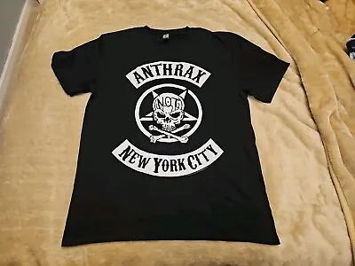 Buy Anthrax T Shirt LARGE Brand New • 3.49£