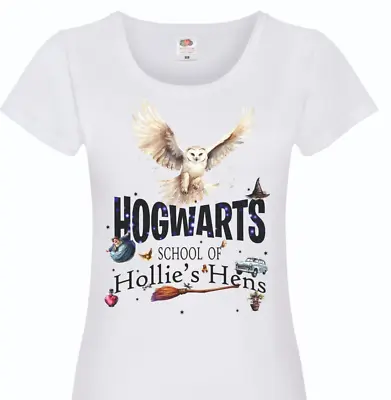 Buy Hogwarts Personalised Harry Potter Inspired Matching Hen Night T-shirts Party • 11.95£