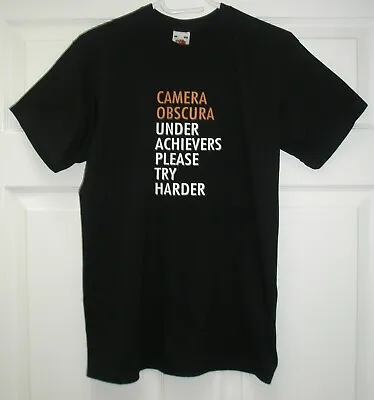 Buy Camera Obsura Edinburgh Scotland Black Age 12 - 13 T Shirt 36 Inch Chest • 12.89£