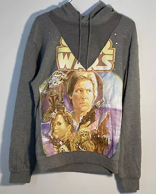 Buy Star Wars Han Solo Princess Leia Chewbacca Hoodie Size XS Pullover Sweatshirt • 14.17£