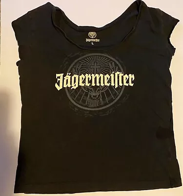 Buy Jagermeister Official Women's Crop Top T-Shirt Large • 11.37£