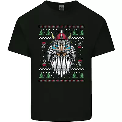 Buy Christmas Viking Funny Thor Odin Valhalla Mens Cotton T-Shirt Tee Top • 11.75£