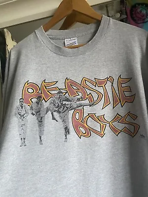 Buy Vintage 1995 Beastie Boys Rap T-Shirt - Hip Hop - 90s/80s - Grey - Single Stitch • 250£