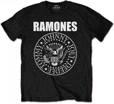 Buy Ramones Presidential Seal Black Kids T-Shirt OFFICIAL • 15.19£