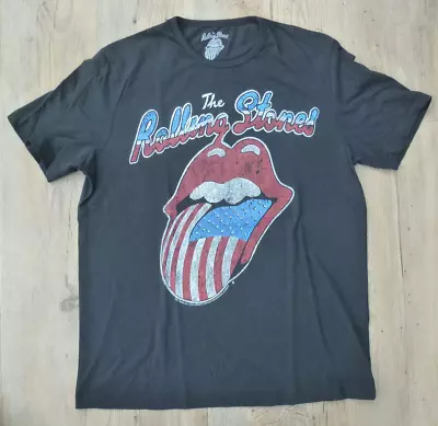 Buy Rolling Stones - Unusual 2011  Tongue  T-shirt -  Size Large • 7.99£