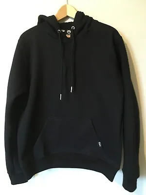 Buy Lifestyle Wear Metal Tipped Drawstring Hooded Sweatshirt Hoodie S-2XL NEW Black • 14.99£