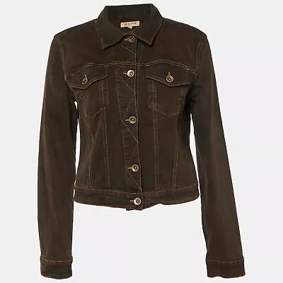 Buy See By Chloe Brown Denim Button Front Jacket XL • 111.32£
