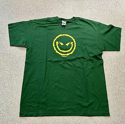 Buy Evil Smiley Face Emoji T Shirt L • 7.99£