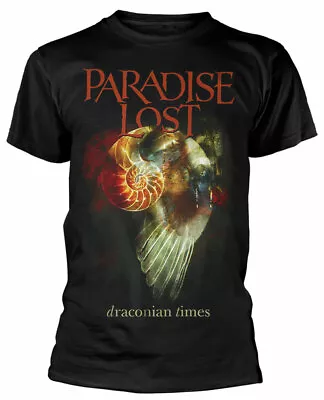 Buy Paradise Lost Draconian Times 25th Anniversary Edition Black T-Shirt • 25.19£
