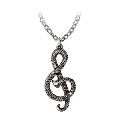 Buy Alchemy Gothic Playing The Devil's Tune Pewter Pendant Necklace - Jewellery • 15.95£