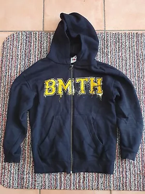 Buy Bring Me The Horizon Hoodie Size XS Architects Bad Omens HXC Emo BMTH Rare • 55£