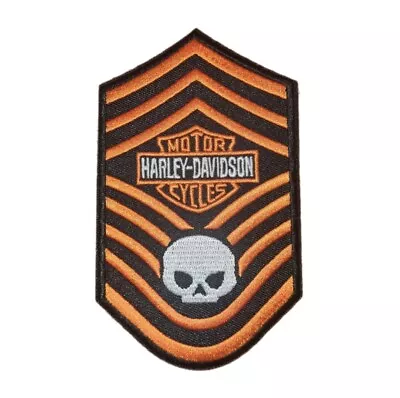 Buy Harley Davidson Motor Cycles Embroidered Patch Iron On Sew On Transfer • 4.40£