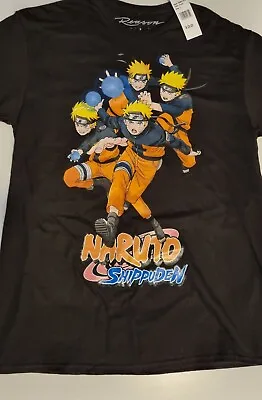 Buy Naruto Shippuden T Shirt New Large Black New • 17.25£