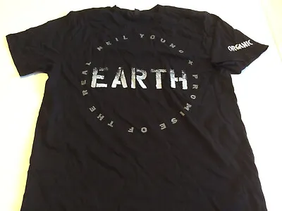 Buy NEIL YOUNG & THE PROMISE OF THE REAL Earth T SHIRT Medium Mens New • 12.99£