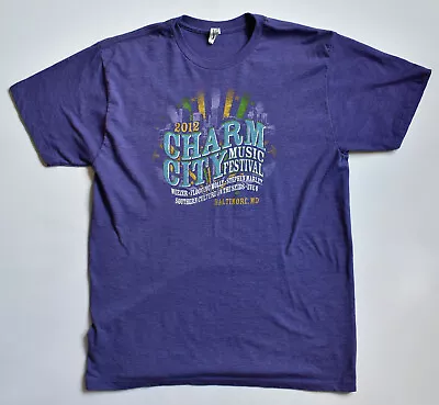 Buy Charm City Music Festival 2012 T-shirt WEEZER Size Medium FLOGGING MOLLY  • 9.47£