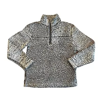 Buy Boxercraft Sherpa Pullover 1/4 Quarter Zip Jacket Sweatshirt Kids Unisex Sz M • 15.74£