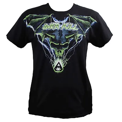 Buy OVERKILL - All Over Blue Skull Tour 2014 - T-Shirt - Größe Size M - Neu • 17.29£