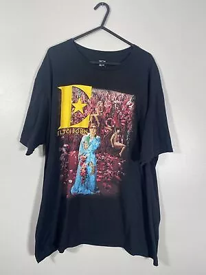Buy Elton John T-Shirt Farewell Yellow Brick Road European Tour 2022 SIze XL • 22.99£