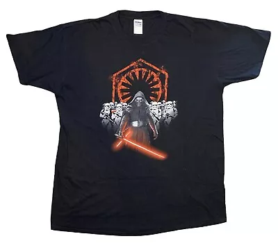 Buy Stormtrooper Printed T-shirt Size XL Short Sleeve Black Top Men's Womens • 7.92£
