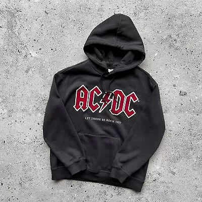 Buy AC/DC Men’s Center Print Hoodie Size - S • 38.46£