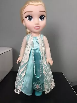 Buy Disney Princess Toddler Doll Frozen Elsa Jakks Pacific Large 35cm 14” Necklace • 8.99£