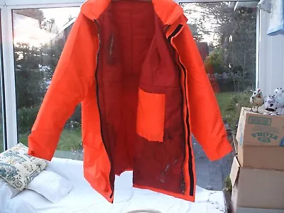 Buy Site Hi Vis Jacket, Used For A Few Weeks On An Industrial Site, Firm Logo On Jac • 4£