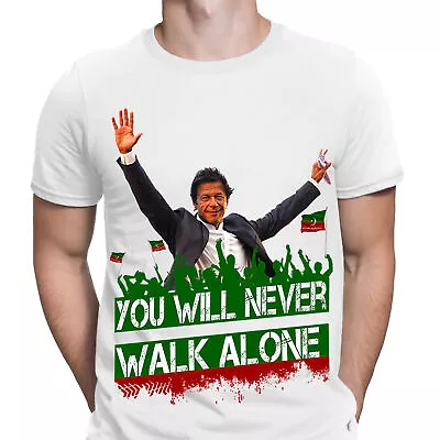 Buy Free Imran Khan Show Your Support PTI Pakistan Mens T-Shirts Tee Top #DGV28 • 6.99£