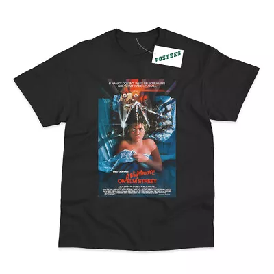 Buy Retro Movie Poster Inspired By A Nightmare On Elm Street DTG Printed T-Shirt • 15.95£