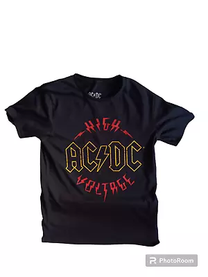 Buy ACDC Rock T Shirt High Voltage Black Official Licensed Top Unisex Sizes S-4XL • 9.95£