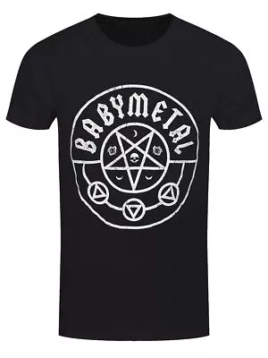 Buy Babymetal Pentagram Mens Black T-Shirt-Large (40 - 42 ) • 18.99£