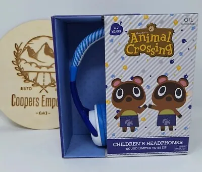Buy Animal Crossing Tommy And Timmy - Kids Headphones (Blue) - Brand New - Free Post • 14.99£