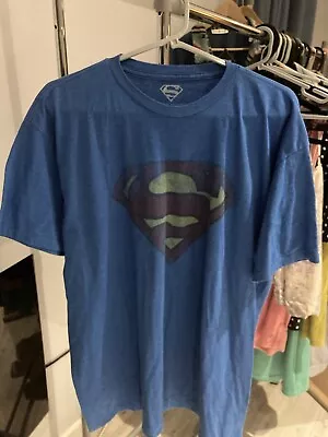 Buy Vintage Superman T Shirt Authentic XL • 6.50£