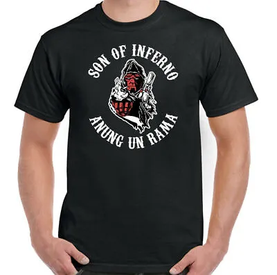 Buy Hellboy T-Shirt Sons Of Inferno Mens Funny Inspired Movie Film Anarchy Anti Hero • 10.94£