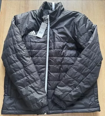 Buy Adidas Waterproof Sports Jacket Coat Padded Size M BNWT • 14.99£