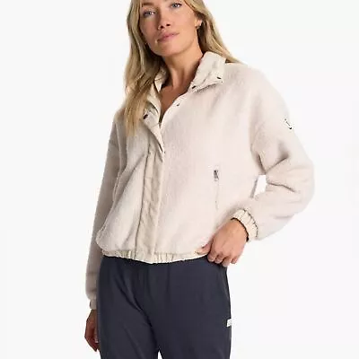 Buy Vuori Cozy Sherpa Jacket Women's Full Zip Jacket Color Dune • 94.72£